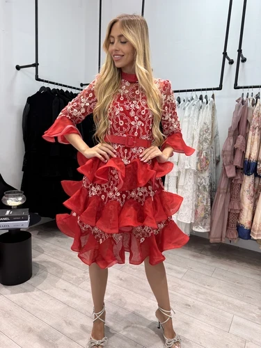 שמלת ברברה אדומה