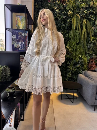 שמלת פאני לבנה