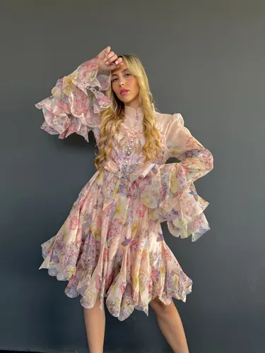 שמלת אווה פרחונית