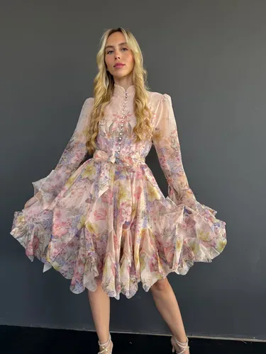 שמלת אווה פרחונית