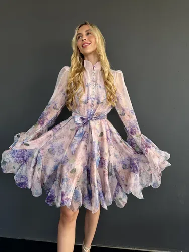 שמלת אווה סגולה