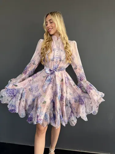 שמלת אווה סגולה